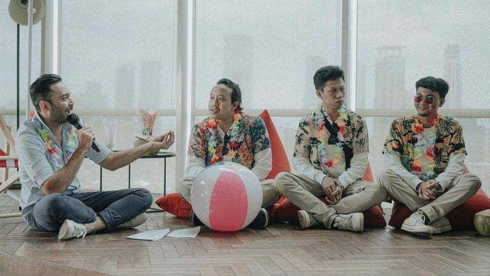 Trio Makuboys Press conference (instagram.com/mvppictures_id)
