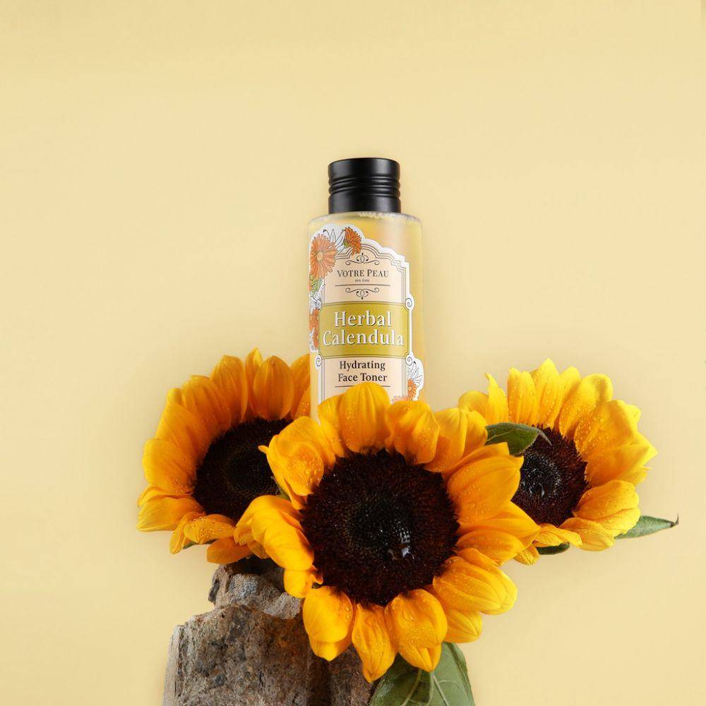 Votre Peau Herbal Calendula Hydrating Face Toner (shopee.co.id/votrepeaushop)