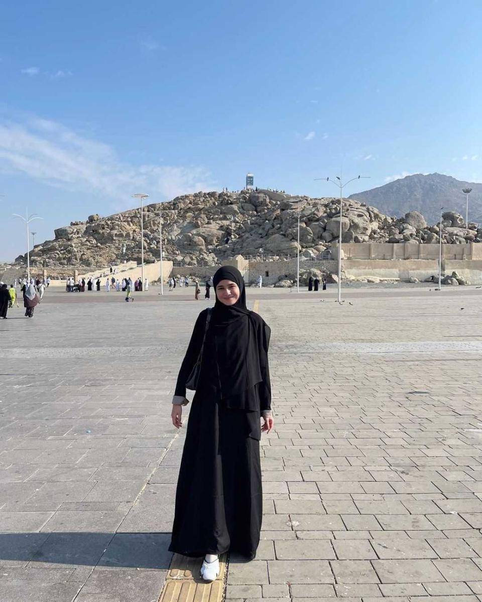 Syifa Hadju umrah. (instagram.com/syifahadjureal)