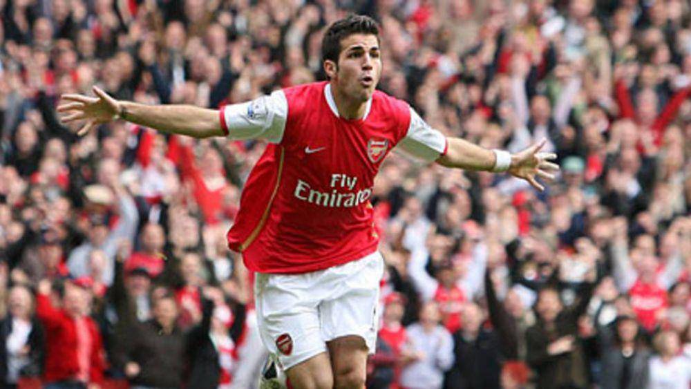 Cesc Fabregas ketika membela Arsenal pada musim 2007/2008. (arsenal.com)