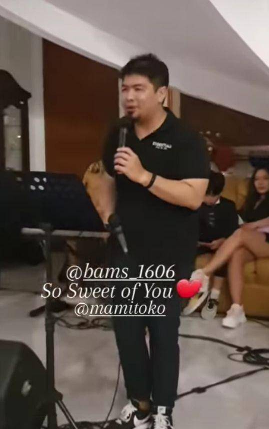 potret birthday dinner Desiree Tarigan (instagram.com/agustinoteresia)