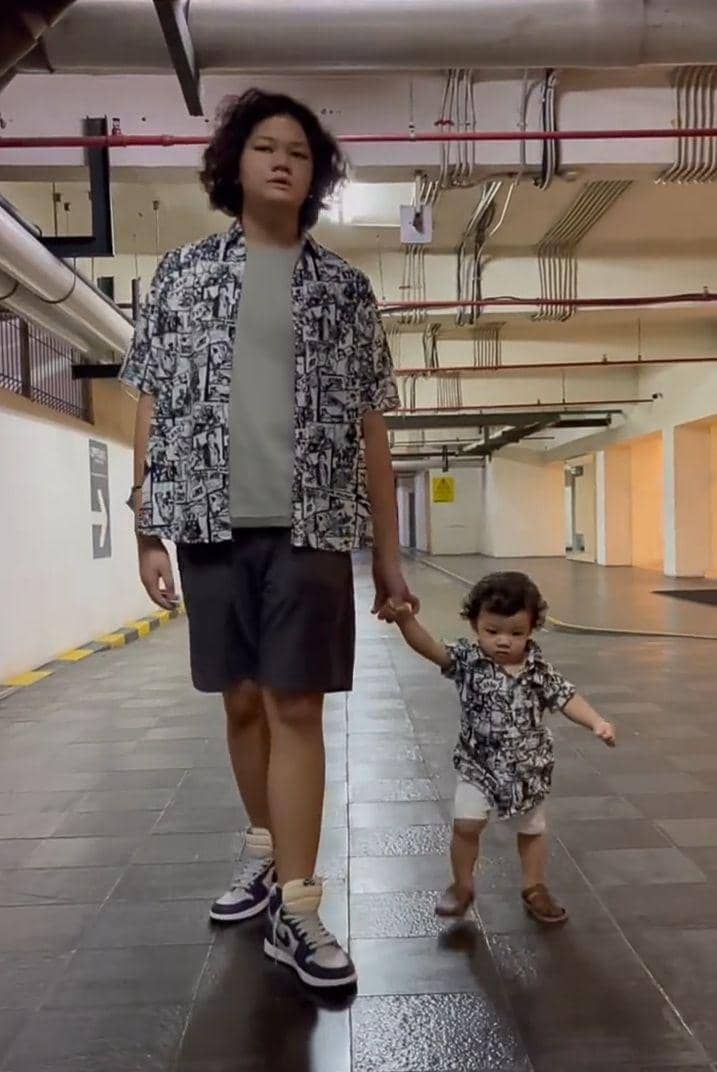 Raka dan Balint (instagram.com/indrabrasco)