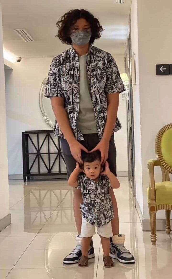 Raka dan Balint (instagram.com/indrabrasco)