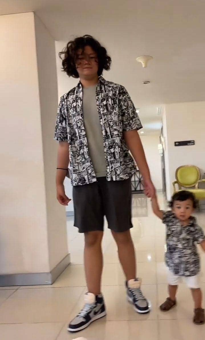 Raka dan Balint (instagram.com/indrabrasco)