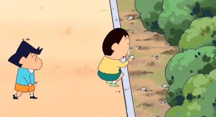 karakter Bo Suzuki dan Kazao (dok. TV Asahi/Crayon Shinchan)