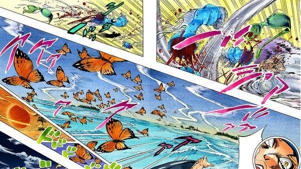 Pucci membunuh Jolyne. (dok. Shueisha/JoJo's Bizarre Adventure: Stone Ocean)