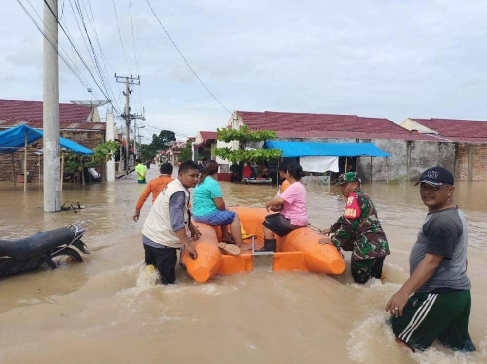 Labura Diterjang Banjir, Terbesar 10 Tahun Terakhir