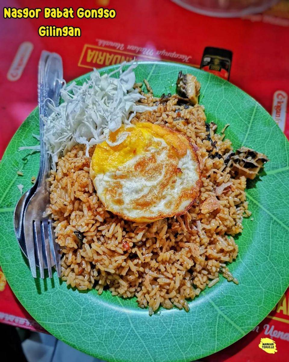 Nasi Goreng Babat Gongso Gilingan Pak Yadi (Instagram.com/manganterus.le)