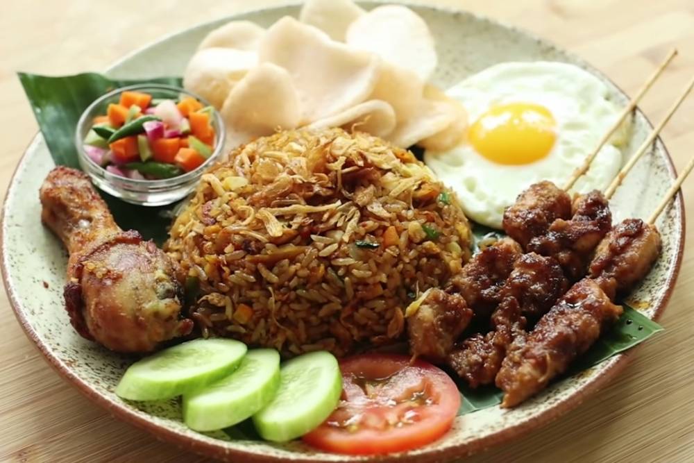 ilustrasi nasi goreng kampung (youtube.com/Devina Hermawan)
