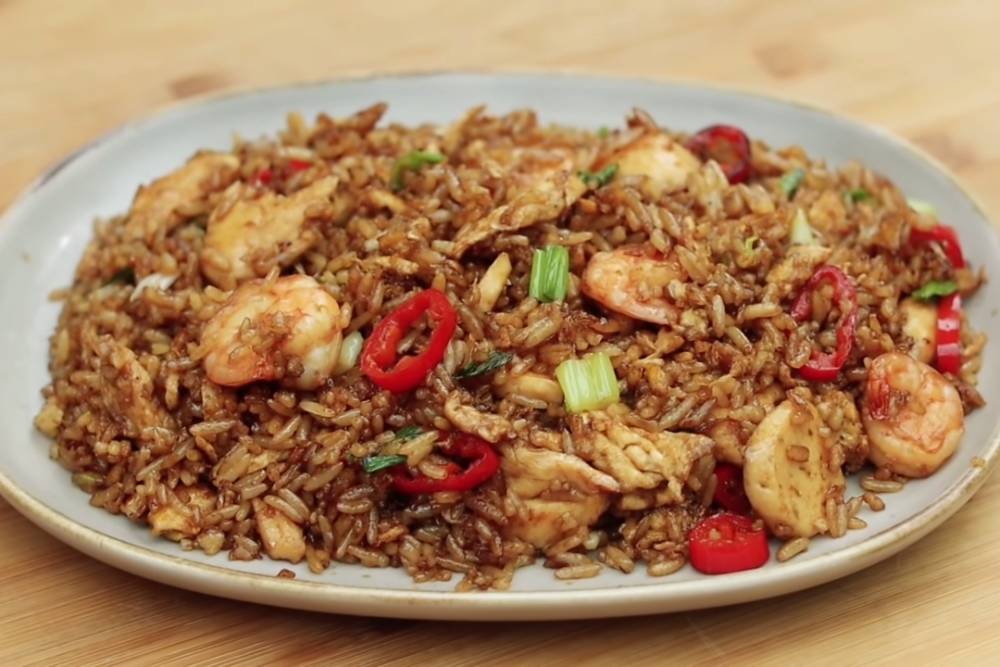 ilustrasi nasi goreng seafood (youtube.com/Devina Hermawan)