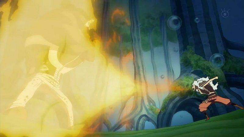 Kekuatan api Heat di One Piece. (Dok. Toei Animation/One Piece)