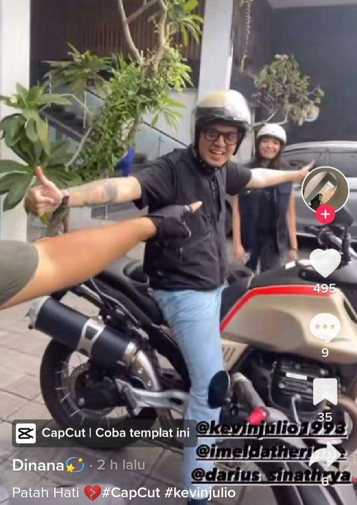 potret Imelda Therinne (tiktok.com/dinana)