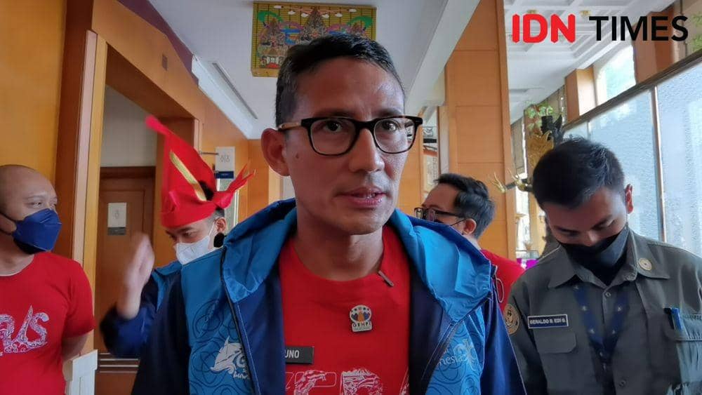 Menparekraf, Sandiaga Salahudin Uno. (IDN Times/Larasati Rey)