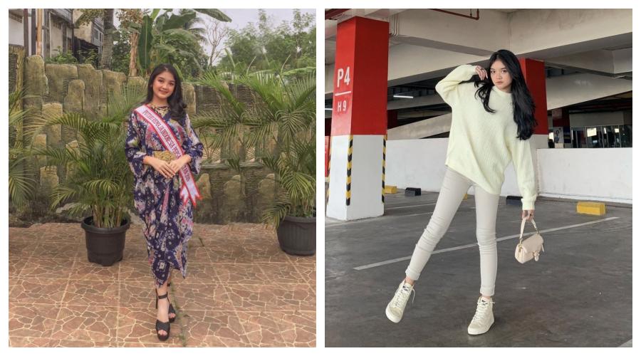 9 Ide Outfit Kuliah Adinda Khalista, Puteri Remaja Indonesia