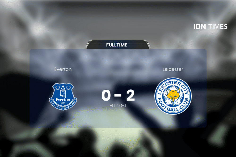 Leicester Permalukan Everton di Kandangnya