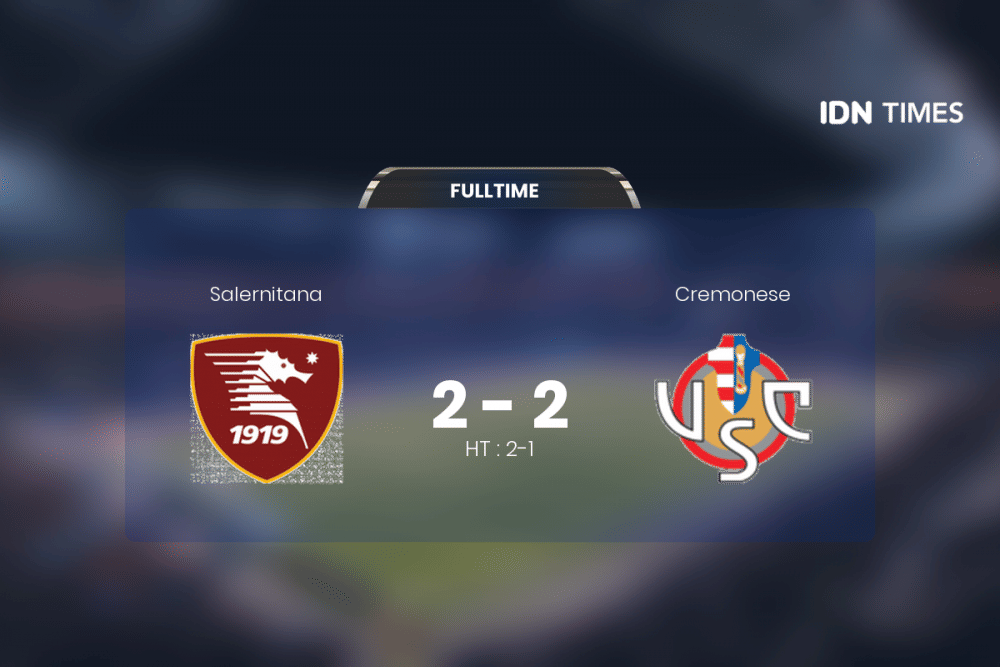 Duel Salernitana Vs Cremonese Berakhir Antiklimaks