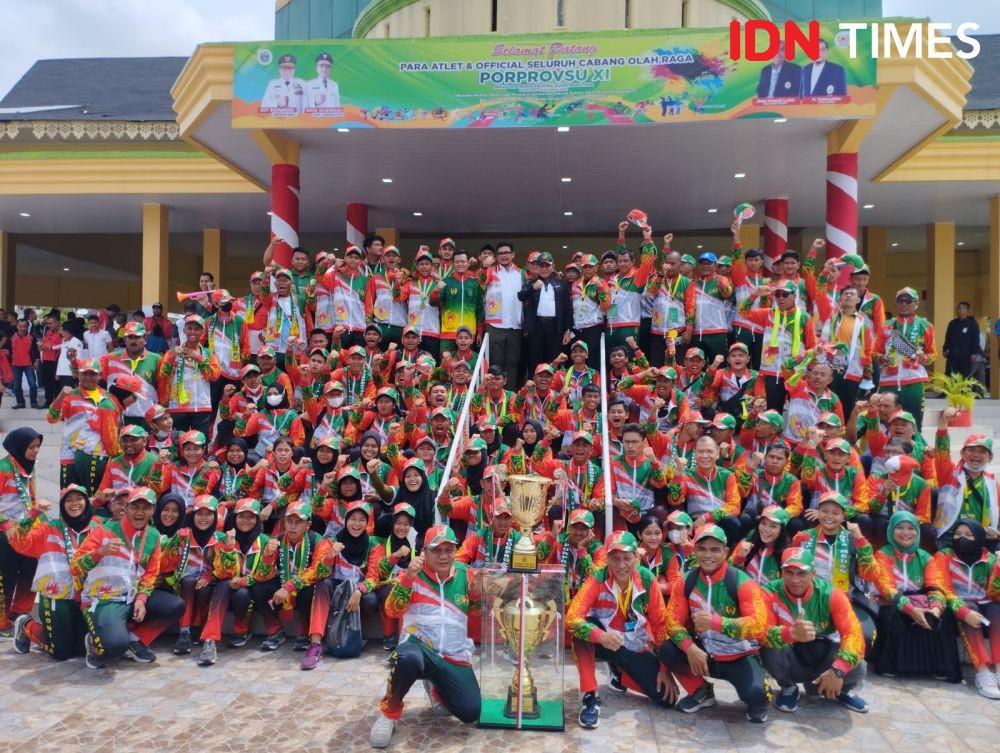Koleksi 84 Emas, Medan Pertahankan Gelar Juara Umum Porprov Sumut