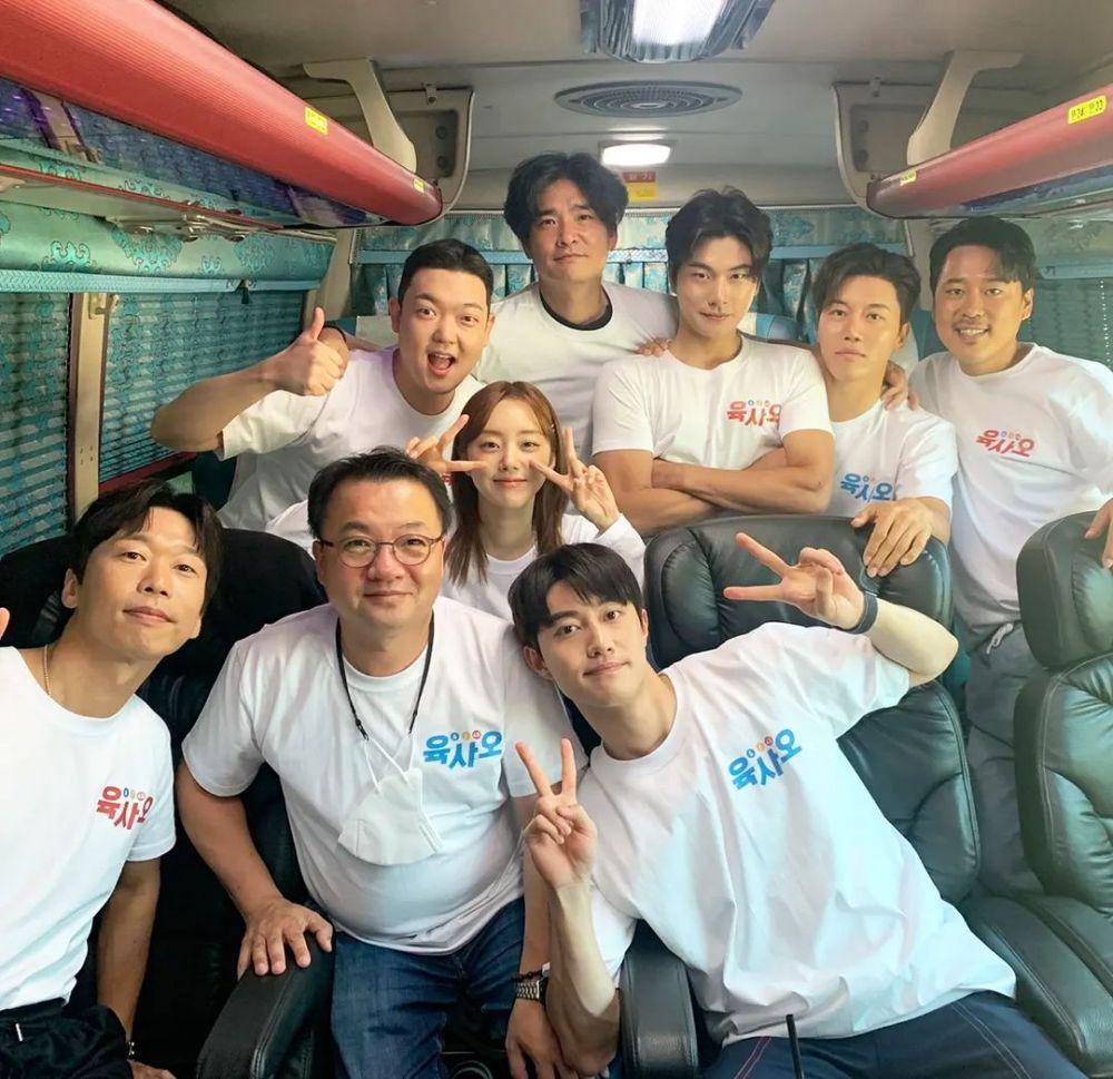 potret keakraban cast film 6/45 di balik layar (instagram.com/kimno4885)