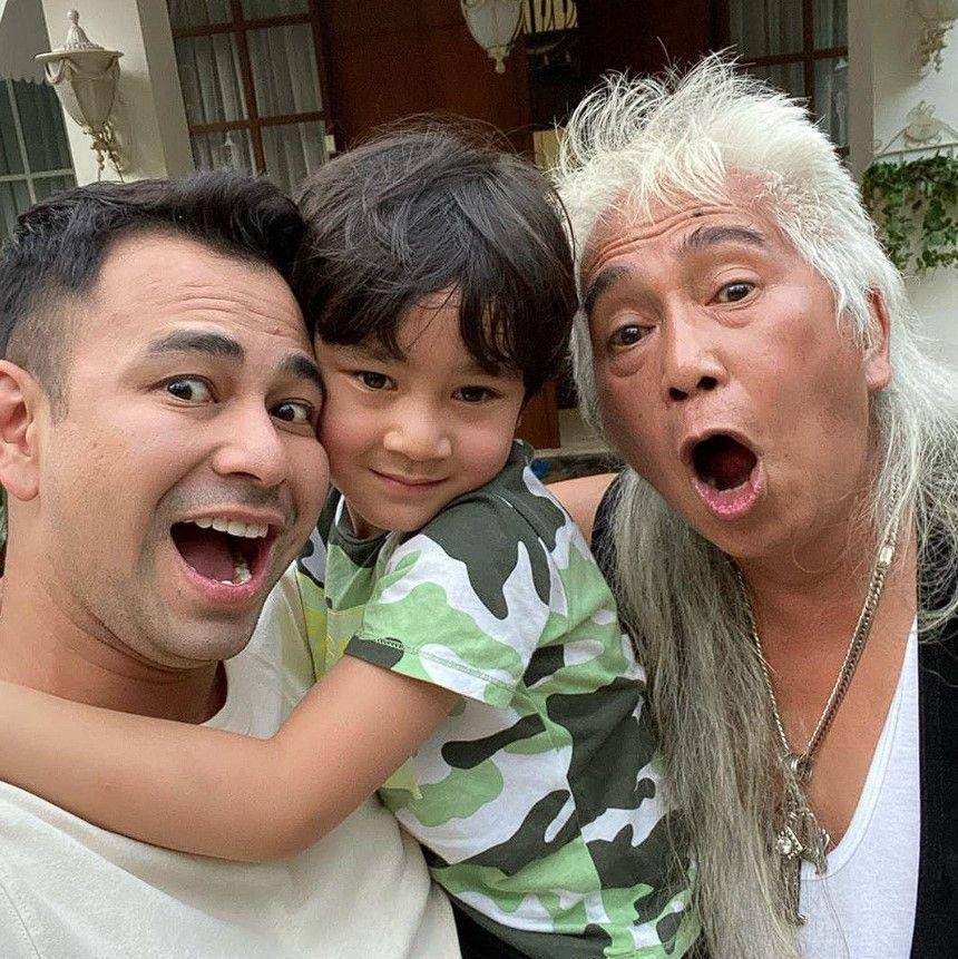 Rafathar dan opa Gideon (Instagram.com/raffinagita1717)