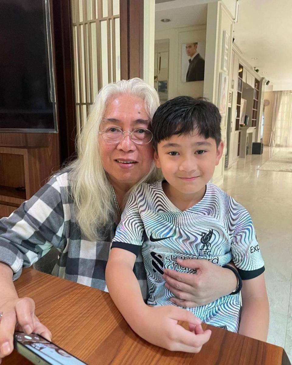 Rafathar dan opa Gideon (Instagram.com/raffinagita1717)