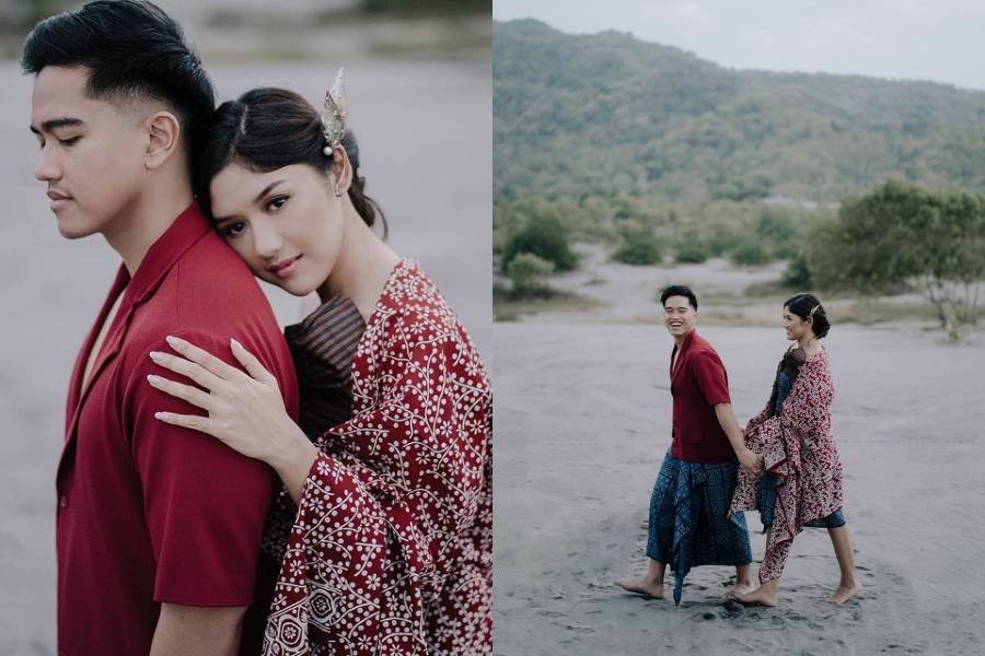 Prewedding Erina dan Kaesang. (insatgram.com/erinagudono)