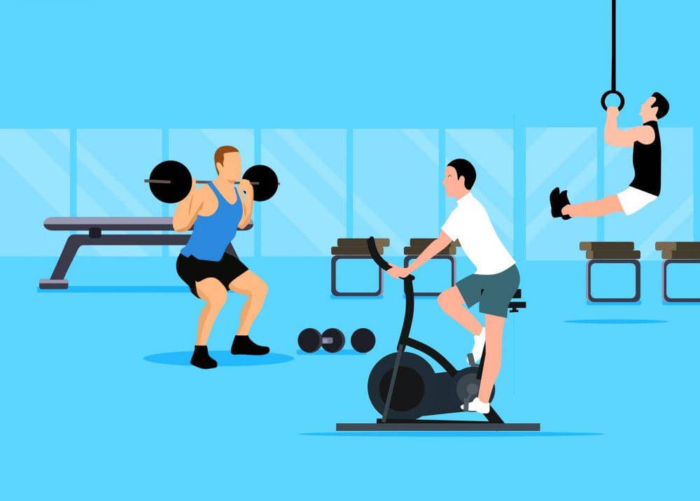 Ilustrasi ngegym (pixabay.com/mohamed_hassan)