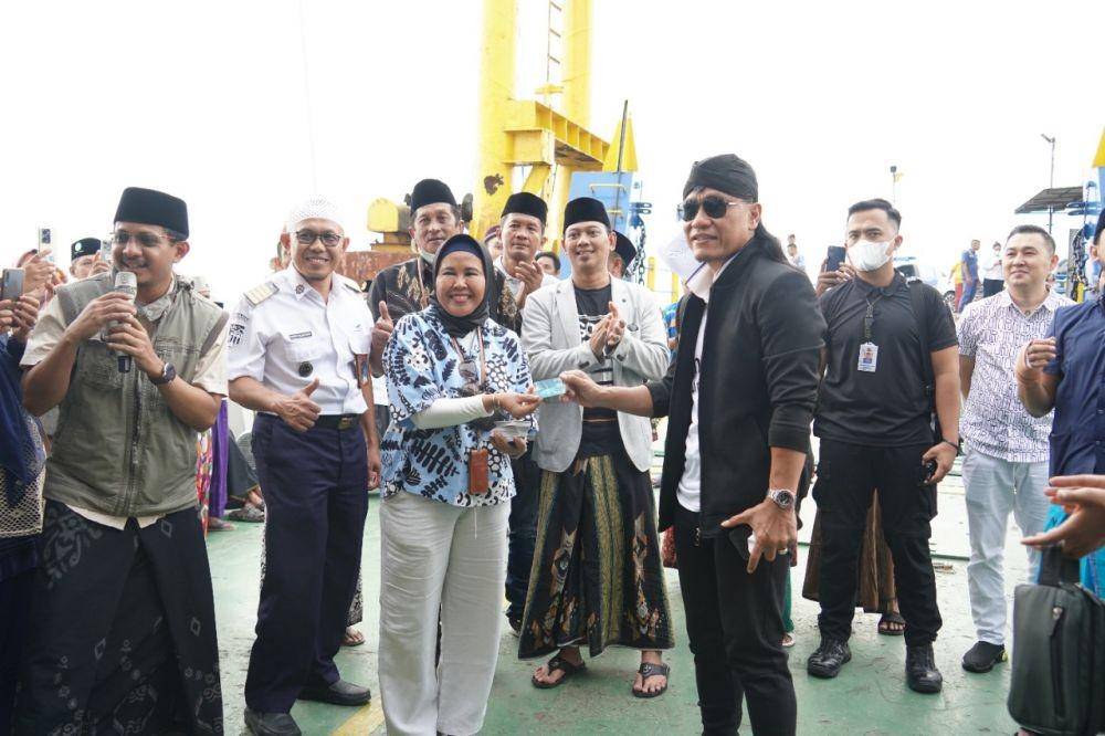 Gus Miftah berdakwah di atas kapal Feri/dok