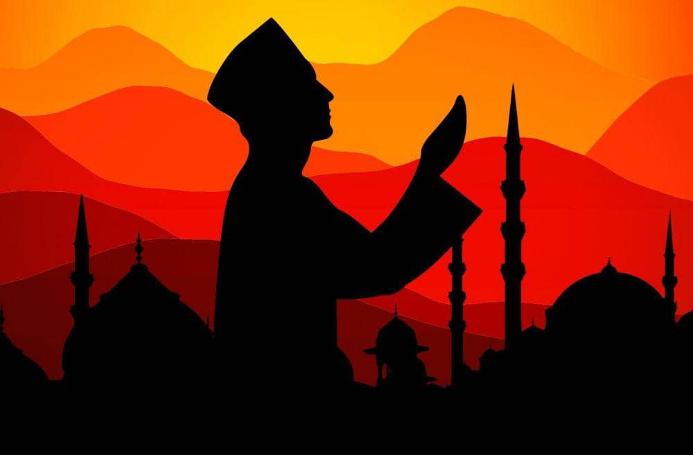 Ilustrasi pria berdoa (pixabay.com/mohamed_hassan)