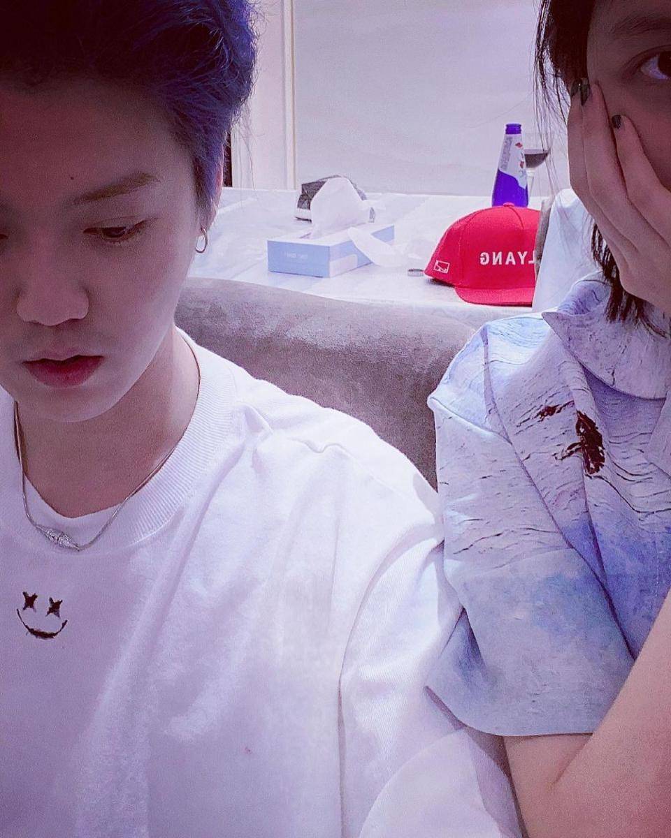 Luhan dan Guan Xiao Tong (Instagram.com/stonger917/)