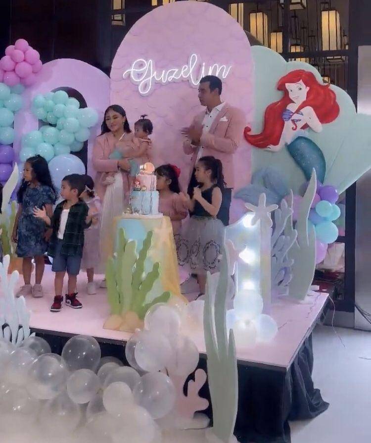 ultah Guzelim, anak Ali Syakieb dan Margin Wieheerm (instagram.com/marginw)