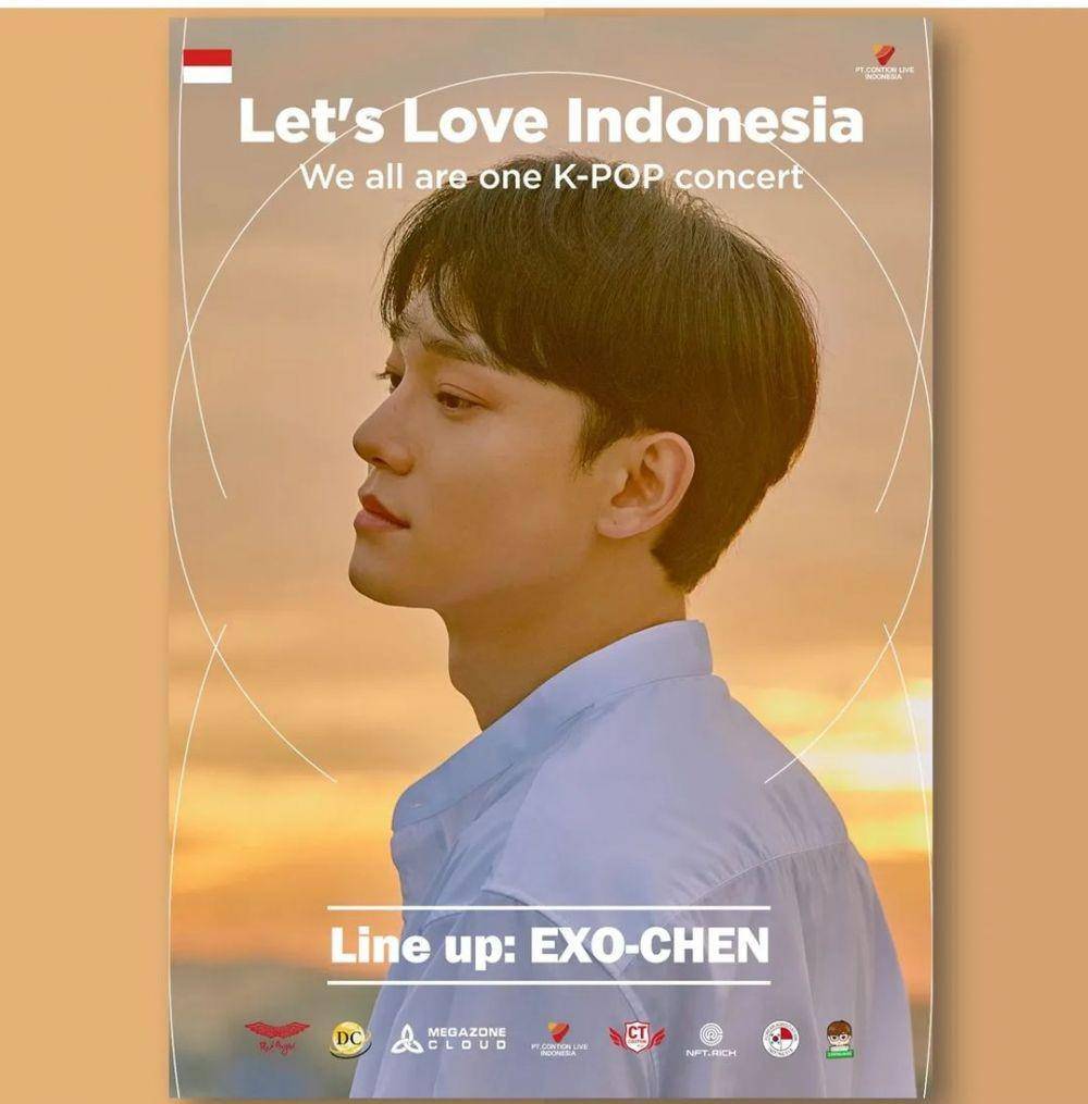 Chen EXO jadi salah satu lineup di konser We All Are One (instagram.com/weallareone_official)
