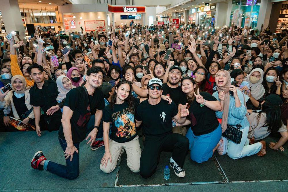 9 Momen Jefri Nichol dan Cast Sri Asih Meet and Greet di Medan