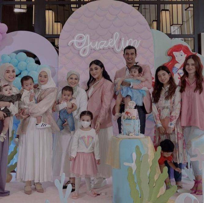 ultah Guzelim, anak Ali Syakieb dan Margin Wieheerm (instagram.com/marginw)