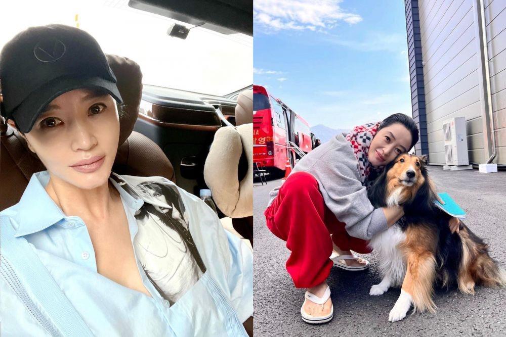 10 Potret Asli Kim Hye Soo, Karismanya Gak Beda Jauh dari Ratu, Slay!