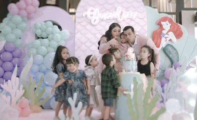 ultah Guzelim, anak Ali Syakieb dan Margin Wieheerm (instagram.com/marginw)