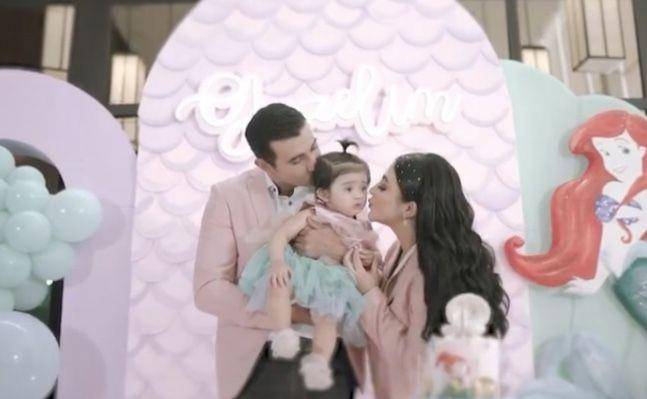 ultah Guzelim, anak Ali Syakieb dan Margin Wieheerm (instagram.com/marginw)
