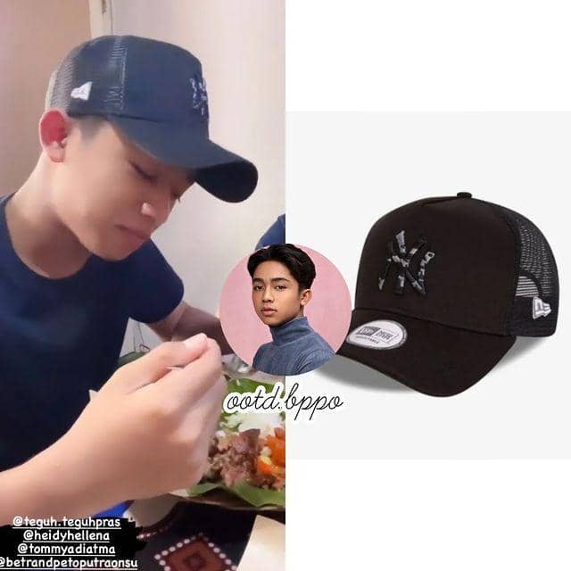 potret harga topi Betrand Peto (instagram.com/ootd.betrandpetoputraonsu)