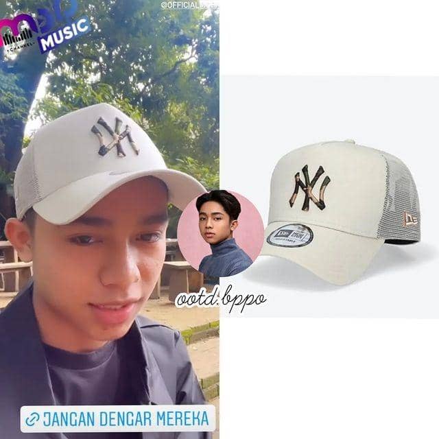 potret harga topi Betrand Peto (instagram.com/ootd.betrandpetoputraonsu)