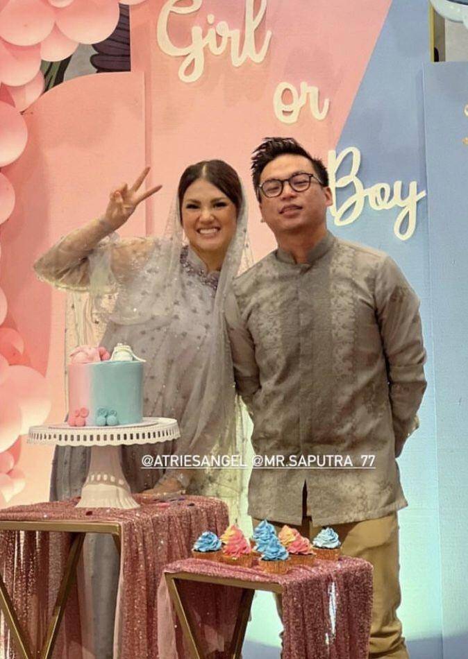 10 Momen Syukuran dan Gender Reveal Kehamilan Atries Angel (instagram.com/atriesangel)