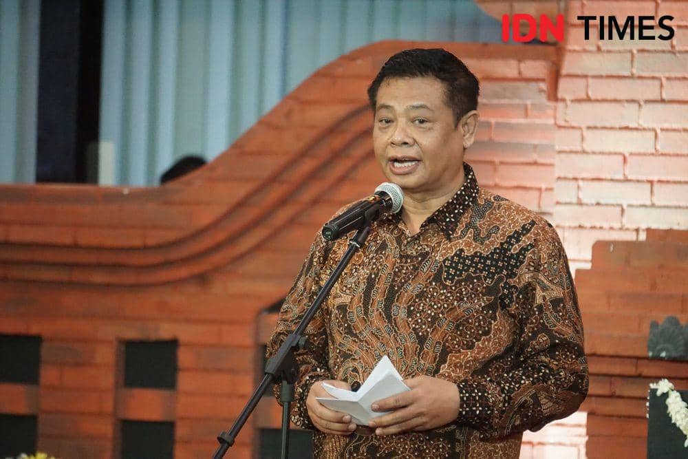 Sekda DIY, R. Kadarmanta Baskara Aji. (IDN Times/Herlambang Jati Kusumo).