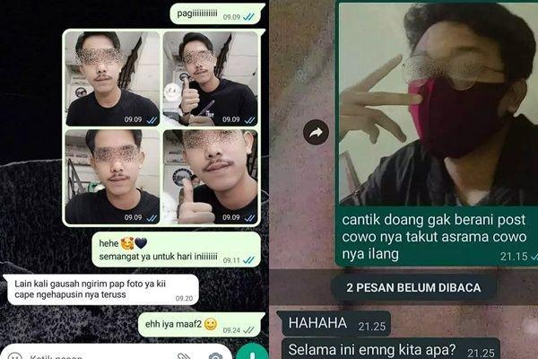 15 Chat Kirim Foto ke Gebetan, Momen Kocaknya Bikin Ilfil
