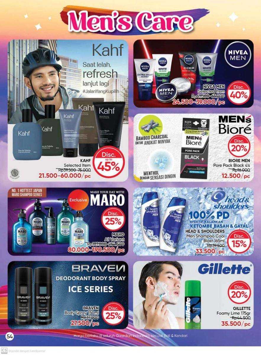 Promo skincare dan produk grooming pria November 2022 (guardianindonesia.co.id)