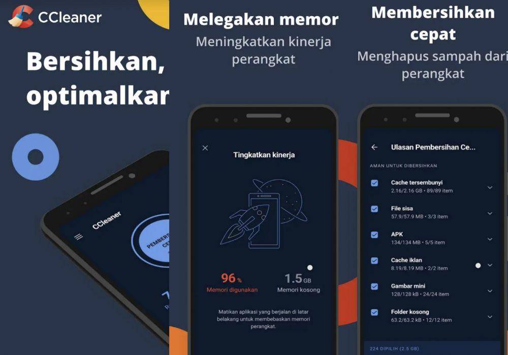 potret aplikasi CCleaner (Dok. piriform/ CCleaner)