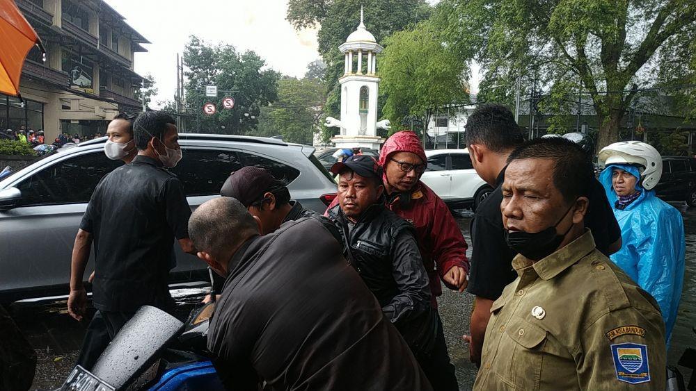 Kebakaran Balaikota Bandung, Polisi Amankan Mandor Pekerja