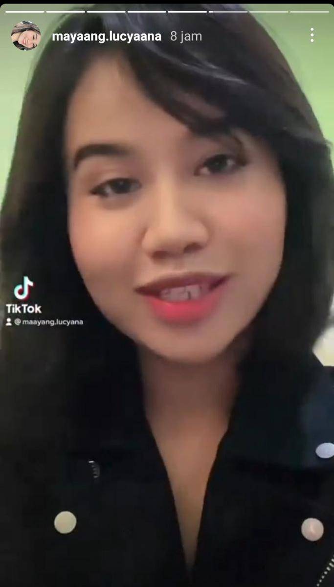 potret Mayang potong rambut (instagram.com/mayaaang.lucyaana)