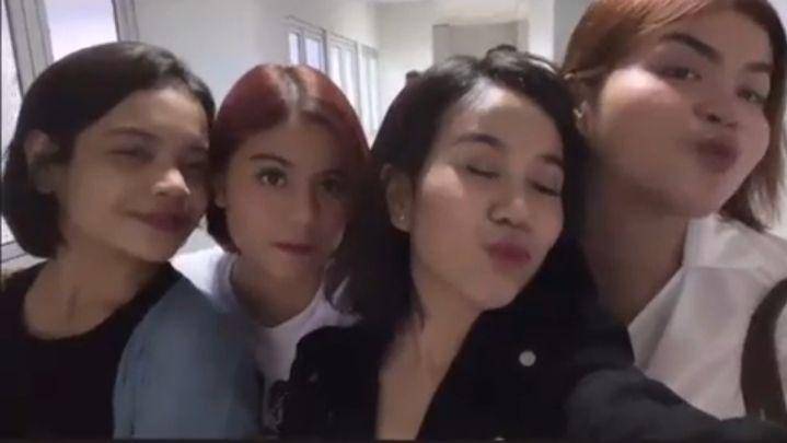 potret Mayang potong rambut (instagram.com/mayaaang.lucyaana)