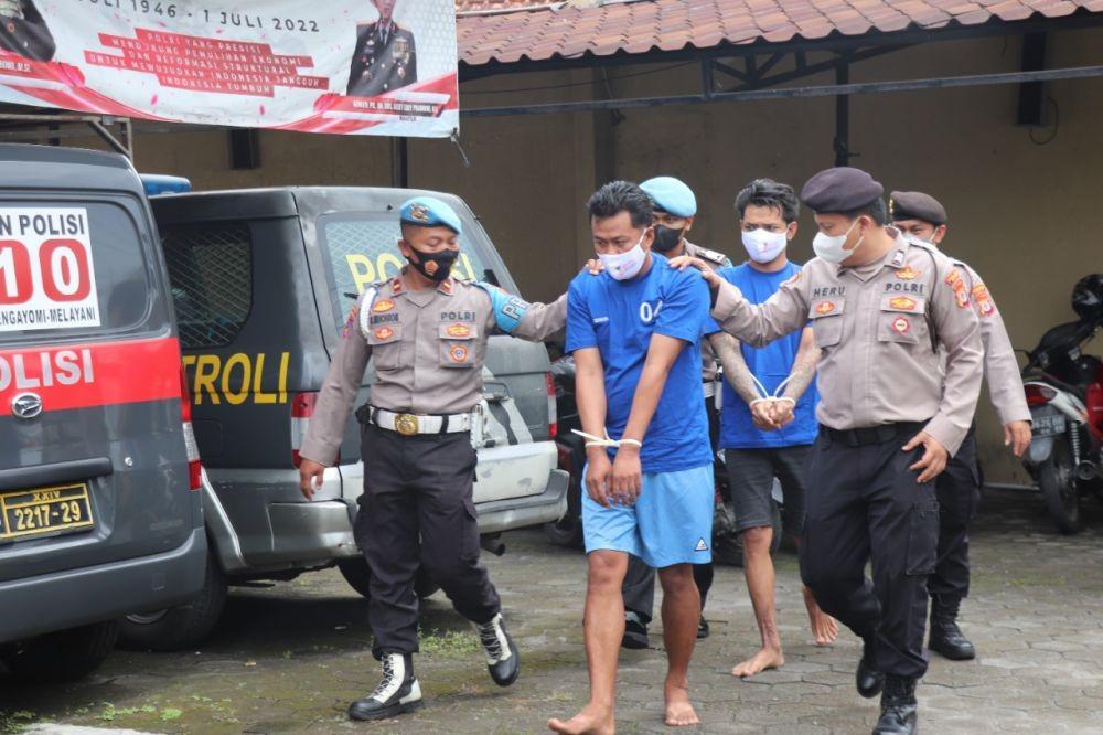 Curi Mobil Pikap di Bantul, 3 Residivis Dibekuk Polisi