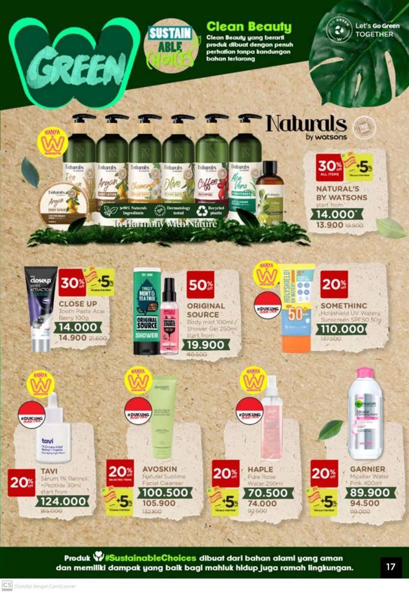 Promo skincare dan produk grooming pria November 2022 (watsons.co.id)