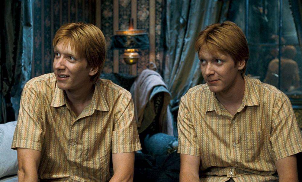Fred dan George Weasley (dok. Warner Bros./Harry Potter and the Order of the Phoenix)