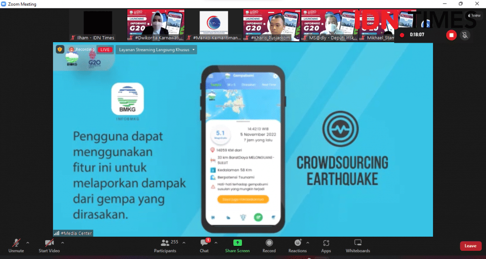 Pembaharuan Aplikasi Info BMKG
